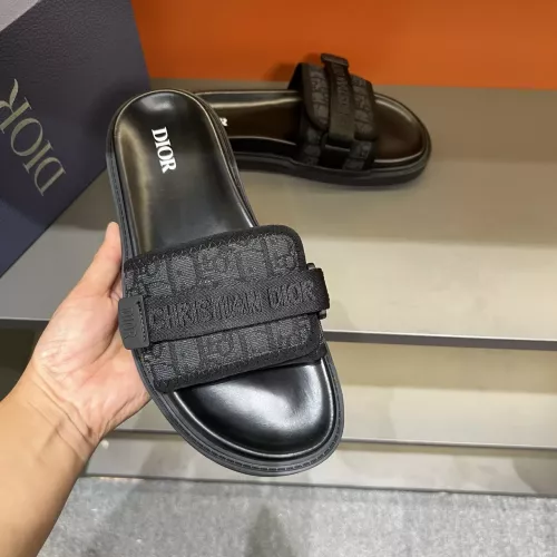 Replica Christian Dior Slippers For Men #1339605 $48.00 USD for Wholesale