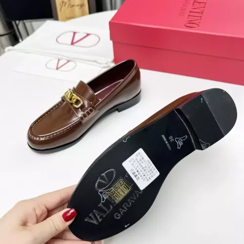 Replica Valentino Leather Shoes For Women #1339618 $102.00 USD for Wholesale