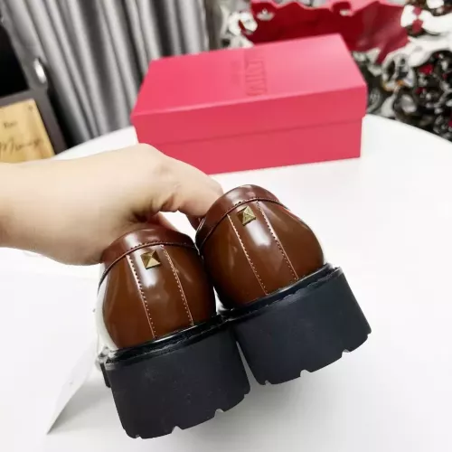 Replica Valentino Leather Shoes For Women #1339624 $102.00 USD for Wholesale