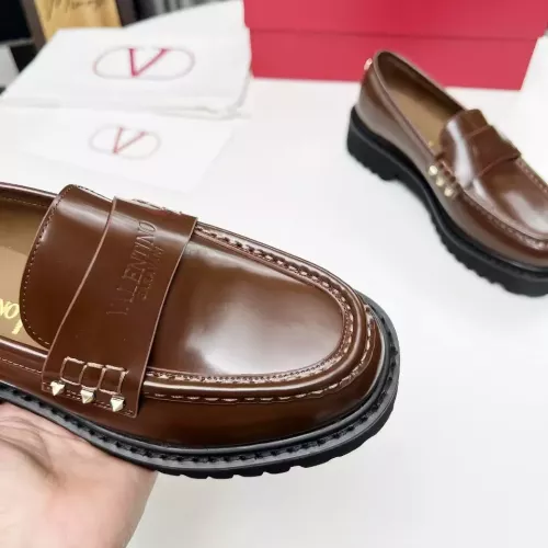 Replica Valentino Leather Shoes For Women #1339624 $102.00 USD for Wholesale