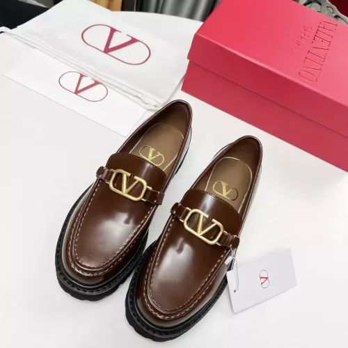 Replica Valentino Leather Shoes For Women #1339626 $102.00 USD for Wholesale