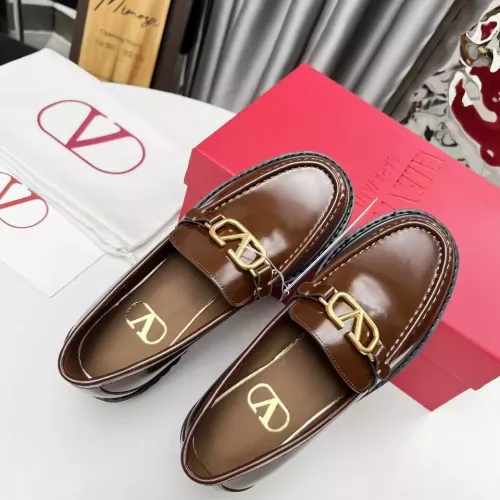 Replica Valentino Leather Shoes For Women #1339626 $102.00 USD for Wholesale