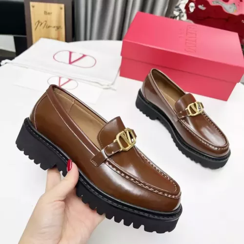 Replica Valentino Leather Shoes For Women #1339626 $102.00 USD for Wholesale
