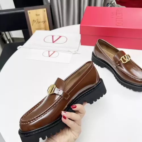 Replica Valentino Leather Shoes For Women #1339626 $102.00 USD for Wholesale