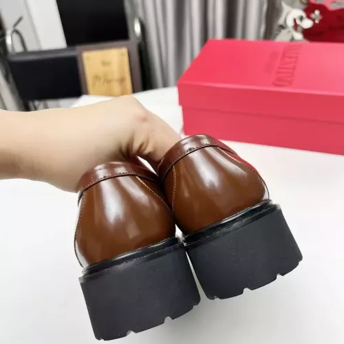 Replica Valentino Leather Shoes For Women #1339626 $102.00 USD for Wholesale