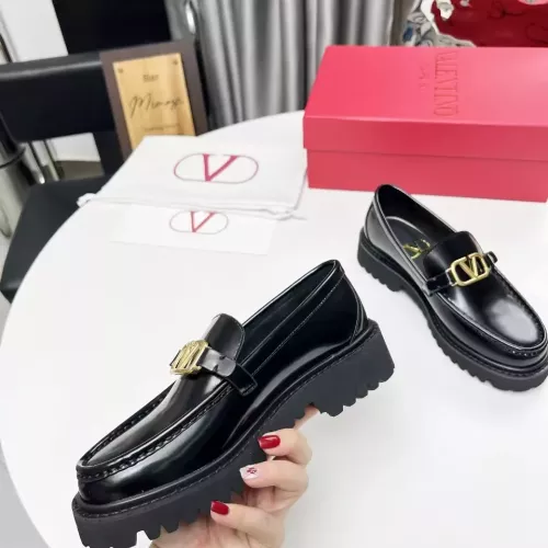 Replica Valentino Leather Shoes For Women #1339627 $102.00 USD for Wholesale