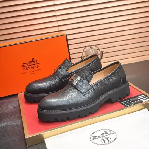 Hermes Leather Shoes For Men #1339664 $102.00 USD, Wholesale Replica Hermes Leather Shoes