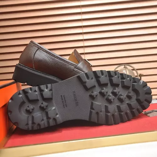 Replica Hermes Leather Shoes For Men #1339665 $102.00 USD for Wholesale