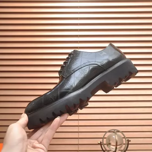 Replica Hermes Leather Shoes For Men #1339666 $102.00 USD for Wholesale