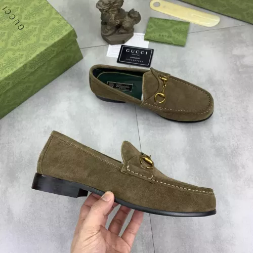 Replica Gucci Oxfords Shoes For Men #1339671 $100.00 USD for Wholesale
