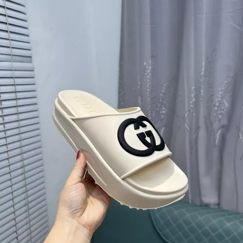 Replica Gucci Slippers For Women #1339698 $64.00 USD for Wholesale