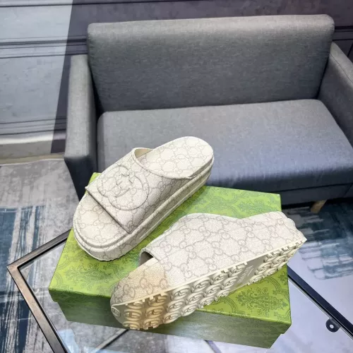 Gucci Slippers For Women #1339702 $76.00 USD, Wholesale Replica Gucci Slippers