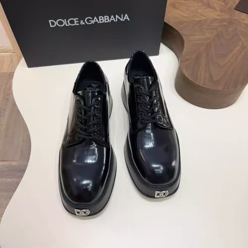 Replica Dolce & Gabbana D&G Leather Shoes For Men #1339707 $132.00 USD for Wholesale