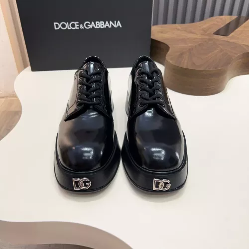 Replica Dolce & Gabbana D&G Leather Shoes For Men #1339707 $132.00 USD for Wholesale