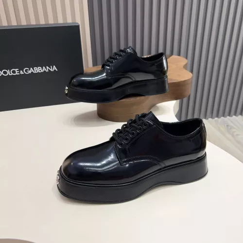 Replica Dolce & Gabbana D&G Leather Shoes For Men #1339707 $132.00 USD for Wholesale