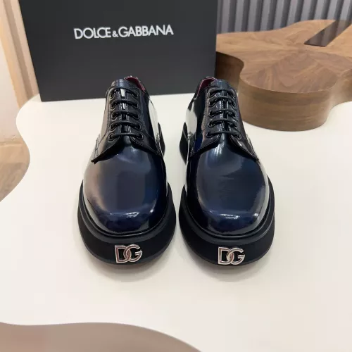 Replica Dolce & Gabbana D&G Leather Shoes For Men #1339708 $132.00 USD for Wholesale