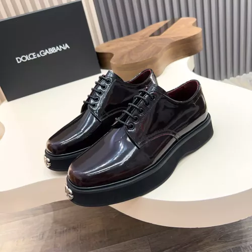 Dolce &amp; Gabbana D&amp;G Leather Shoes For Men #1339709 $132.00 USD, Wholesale Replica Dolce &amp; Gabbana D&amp;G Leather Shoes