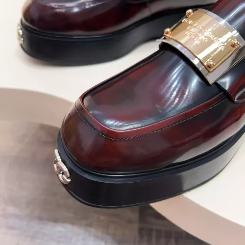Replica Dolce & Gabbana D&G Leather Shoes For Men #1339710 $132.00 USD for Wholesale
