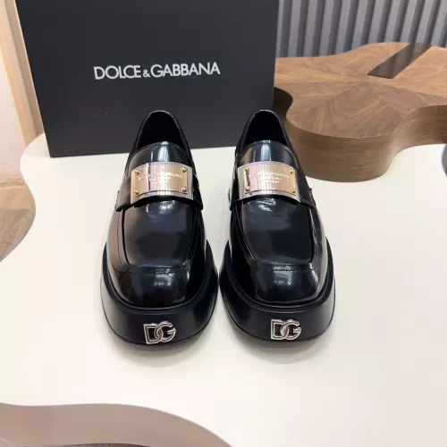Replica Dolce & Gabbana D&G Leather Shoes For Men #1339711 $132.00 USD for Wholesale