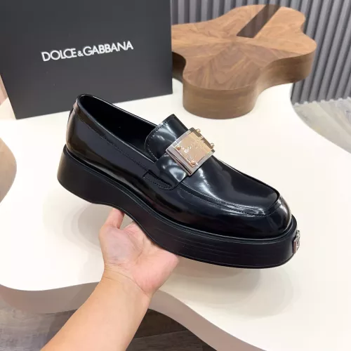 Replica Dolce & Gabbana D&G Leather Shoes For Men #1339711 $132.00 USD for Wholesale