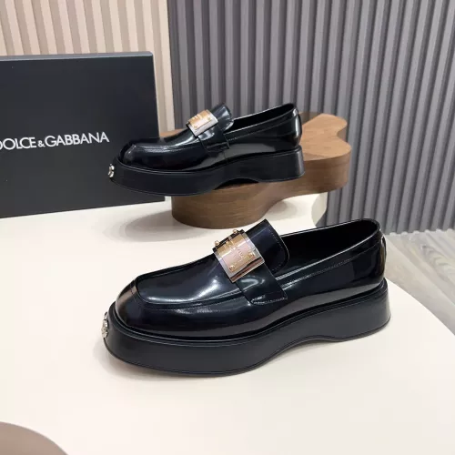 Replica Dolce & Gabbana D&G Leather Shoes For Men #1339711 $132.00 USD for Wholesale
