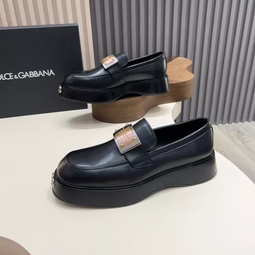Replica Dolce & Gabbana D&G Leather Shoes For Men #1339712 $132.00 USD for Wholesale