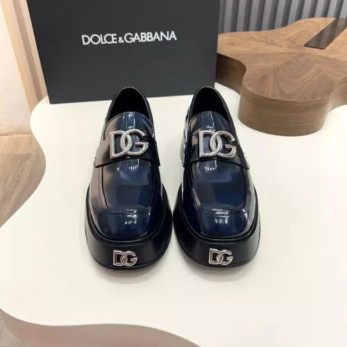 Replica Dolce & Gabbana D&G Leather Shoes For Men #1339713 $132.00 USD for Wholesale