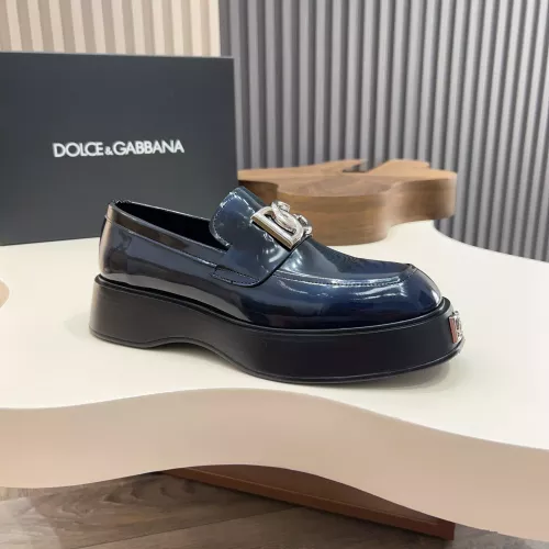 Replica Dolce & Gabbana D&G Leather Shoes For Men #1339713 $132.00 USD for Wholesale