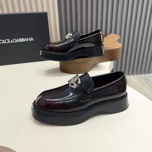 Replica Dolce & Gabbana D&G Leather Shoes For Men #1339714 $132.00 USD for Wholesale