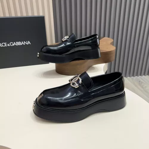 Replica Dolce & Gabbana D&G Leather Shoes For Men #1339716 $132.00 USD for Wholesale