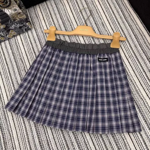 MIU MIU Skirts For Women #1339745 $96.00 USD, Wholesale Replica MIU MIU Skirts