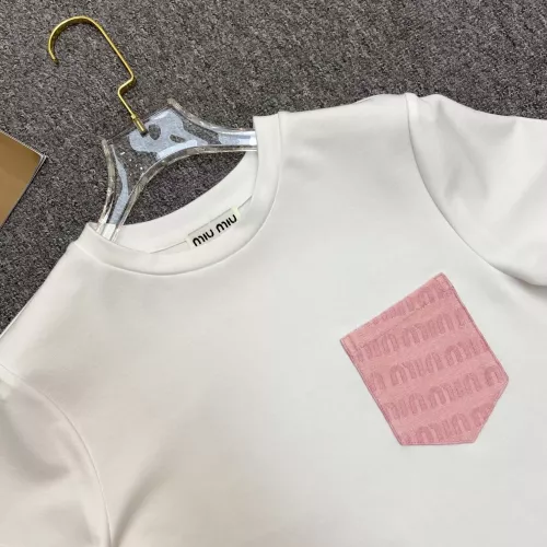 Replica MIU MIU Tracksuits Short Sleeved For Women #1339748 $115.00 USD for Wholesale