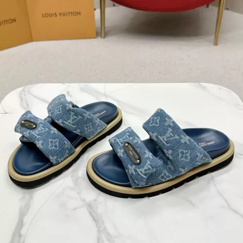 Louis Vuitton Slippers For Women #1339813 $68.00 USD, Wholesale Replica Louis Vuitton Slippers