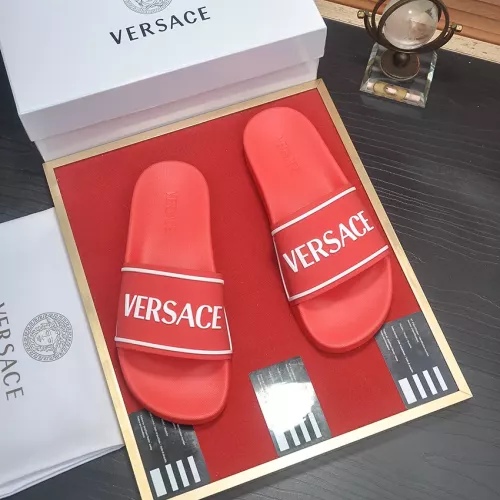Replica Versace Slippers For Men #1339832 $45.00 USD for Wholesale