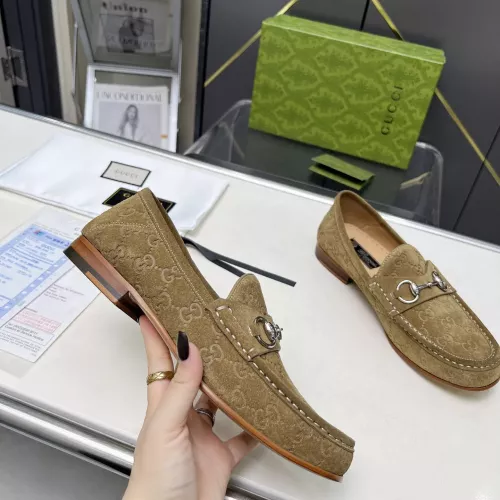 Replica Gucci Oxfords Shoes For Men #1339835 $115.00 USD for Wholesale