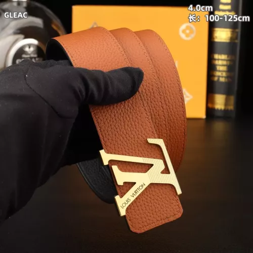Replica Louis Vuitton AAA Quality Belts In 4.0cm For Men #1339850 $52.00 USD for Wholesale