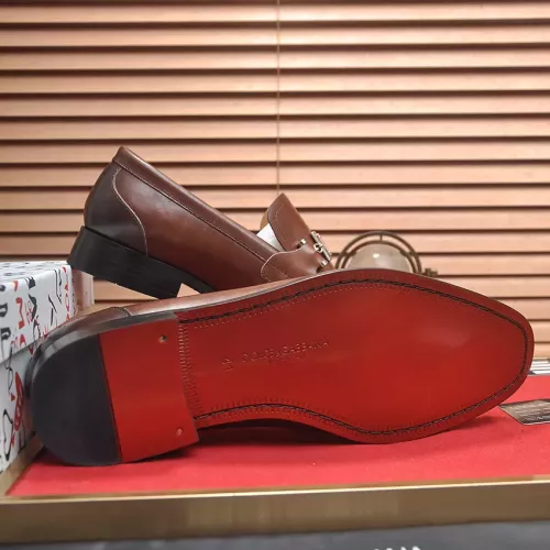Replica Dolce & Gabbana D&G Leather Shoes For Men #1339970 $96.00 USD for Wholesale