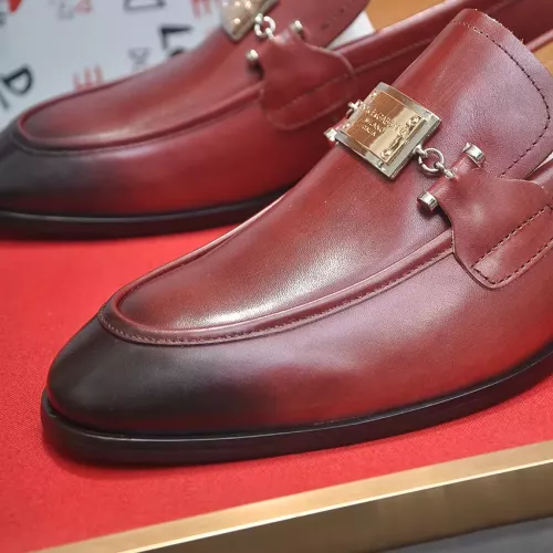 Replica Dolce & Gabbana D&G Leather Shoes For Men #1339971 $96.00 USD for Wholesale