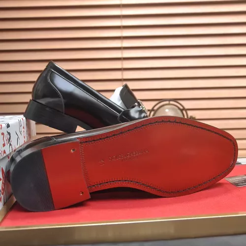 Replica Dolce & Gabbana D&G Leather Shoes For Men #1339980 $96.00 USD for Wholesale