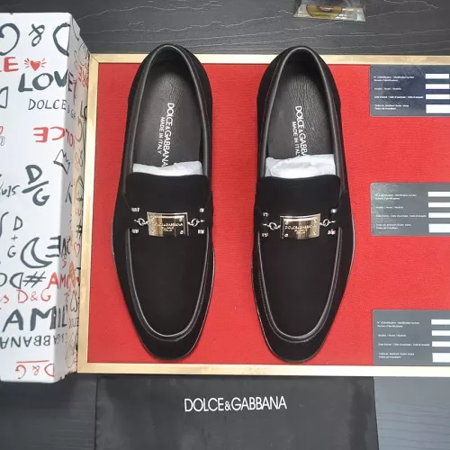 Replica Dolce & Gabbana D&G Leather Shoes For Men #1339981 $96.00 USD for Wholesale