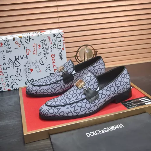 Dolce &amp; Gabbana D&amp;G Leather Shoes For Men #1339982 $96.00 USD, Wholesale Replica Dolce &amp; Gabbana D&amp;G Leather Shoes