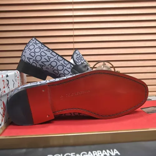 Replica Dolce & Gabbana D&G Leather Shoes For Men #1339982 $96.00 USD for Wholesale