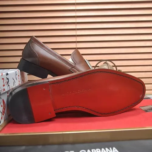 Replica Dolce & Gabbana D&G Leather Shoes For Men #1339983 $96.00 USD for Wholesale