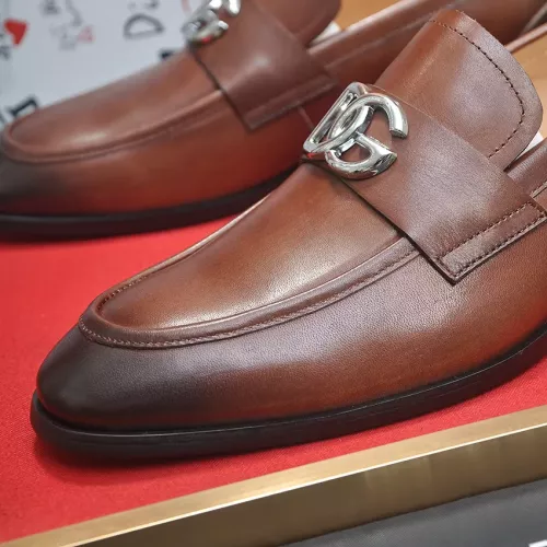 Replica Dolce & Gabbana D&G Leather Shoes For Men #1339983 $96.00 USD for Wholesale