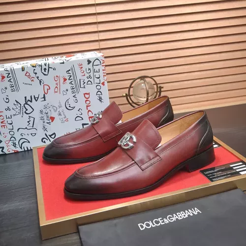 Dolce &amp; Gabbana D&amp;G Leather Shoes For Men #1339984 $96.00 USD, Wholesale Replica Dolce &amp; Gabbana D&amp;G Leather Shoes
