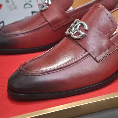 Replica Dolce & Gabbana D&G Leather Shoes For Men #1339984 $96.00 USD for Wholesale