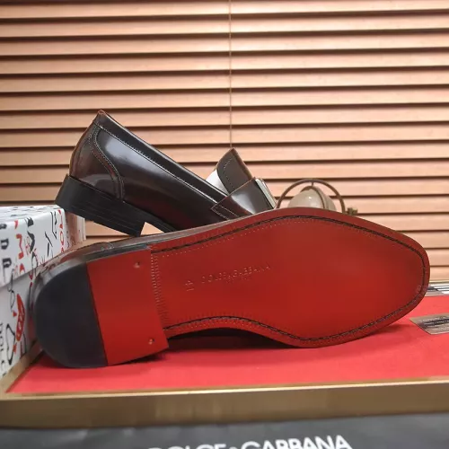 Replica Dolce & Gabbana D&G Leather Shoes For Men #1339985 $96.00 USD for Wholesale