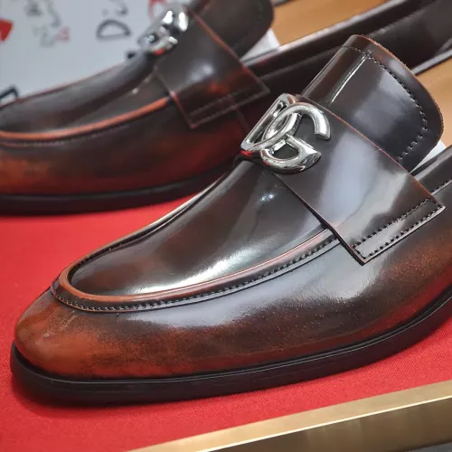 Replica Dolce & Gabbana D&G Leather Shoes For Men #1339985 $96.00 USD for Wholesale