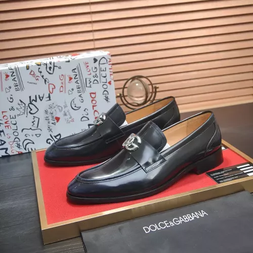 Dolce &amp; Gabbana D&amp;G Leather Shoes For Men #1339986 $96.00 USD, Wholesale Replica Dolce &amp; Gabbana D&amp;G Leather Shoes