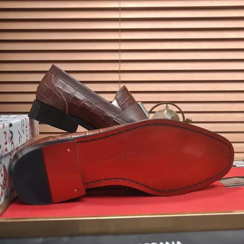 Replica Dolce & Gabbana D&G Leather Shoes For Men #1339988 $96.00 USD for Wholesale